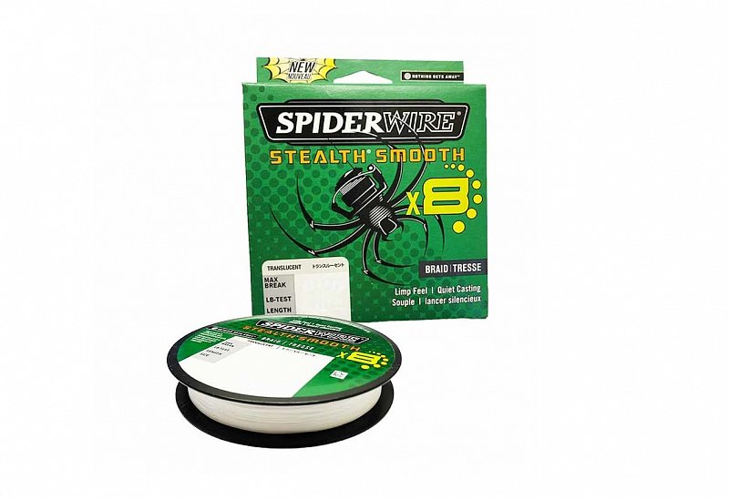 Spiderwire Šnúra Stealth Smooth 8 Translucent 150m číra